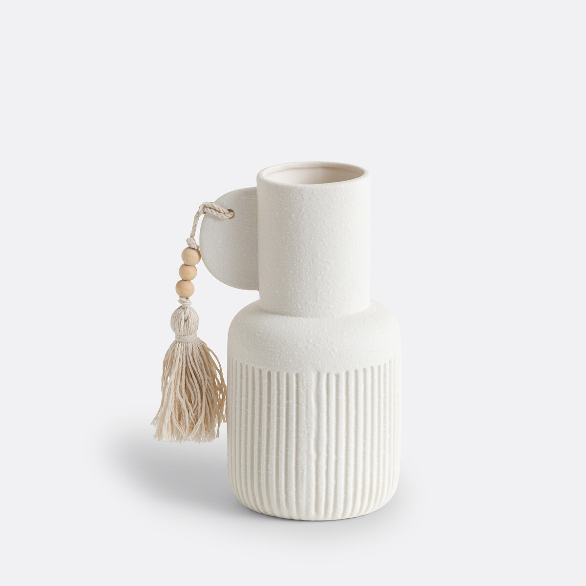 Malio 20cm High Ceramic Trinket white, LA REDOUTE INTERIEURS