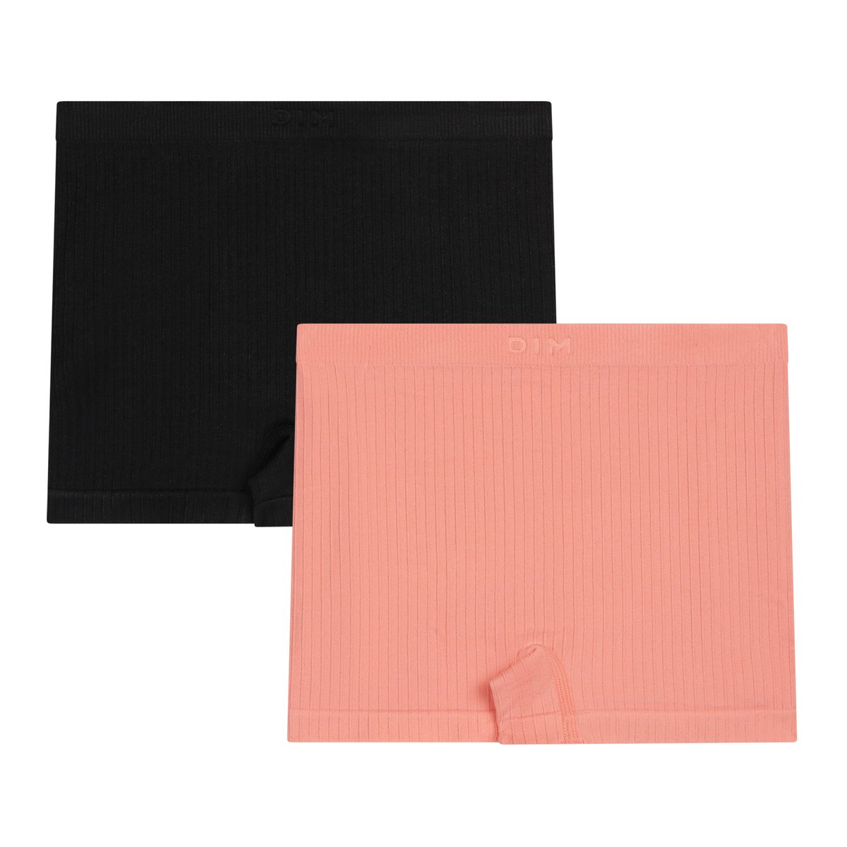 Lot de 2 boxers sans coutures Seamless noir, DIM