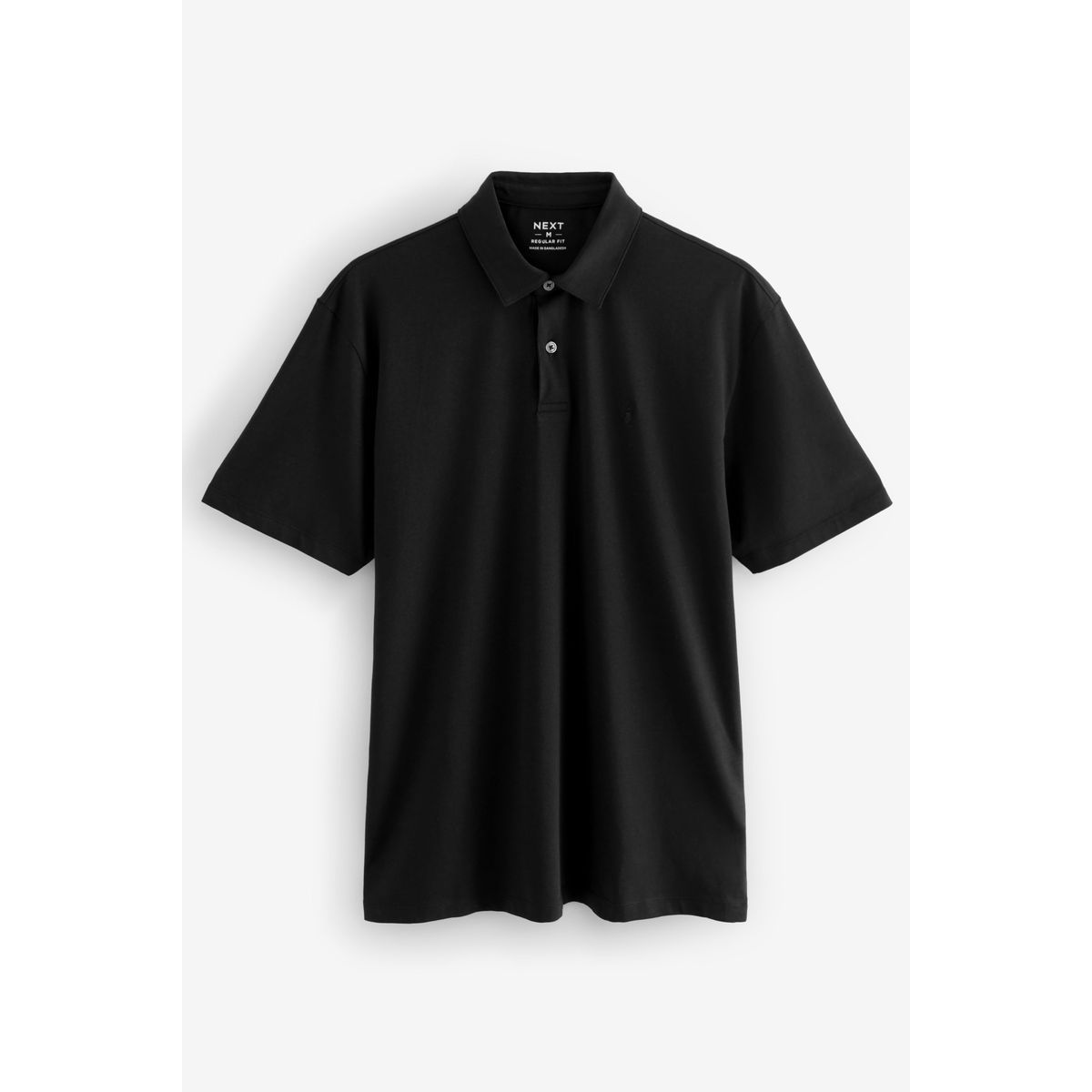 Polos en jersey à manches courtes, lot de 5 bleu marine/brun/gris/blanc/vert sauvage, NEXT