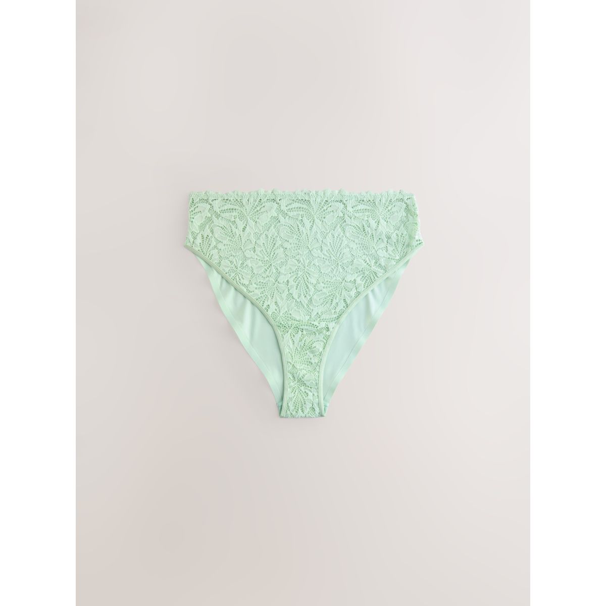 Culotte invisible avec dentelle, lot de 3 rose corail/vert/crème, NEXT