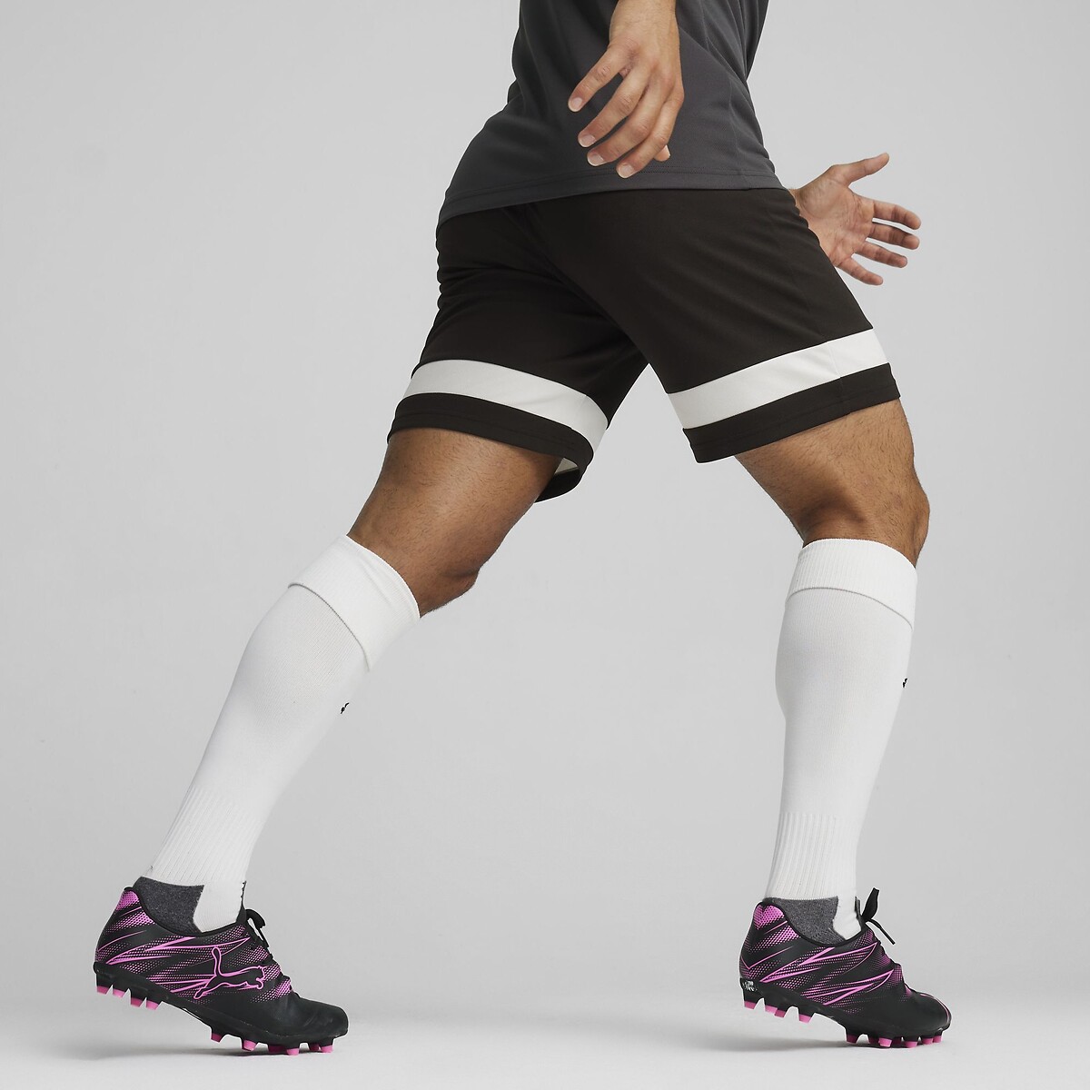 Short de foot noir/blanc, PUMA