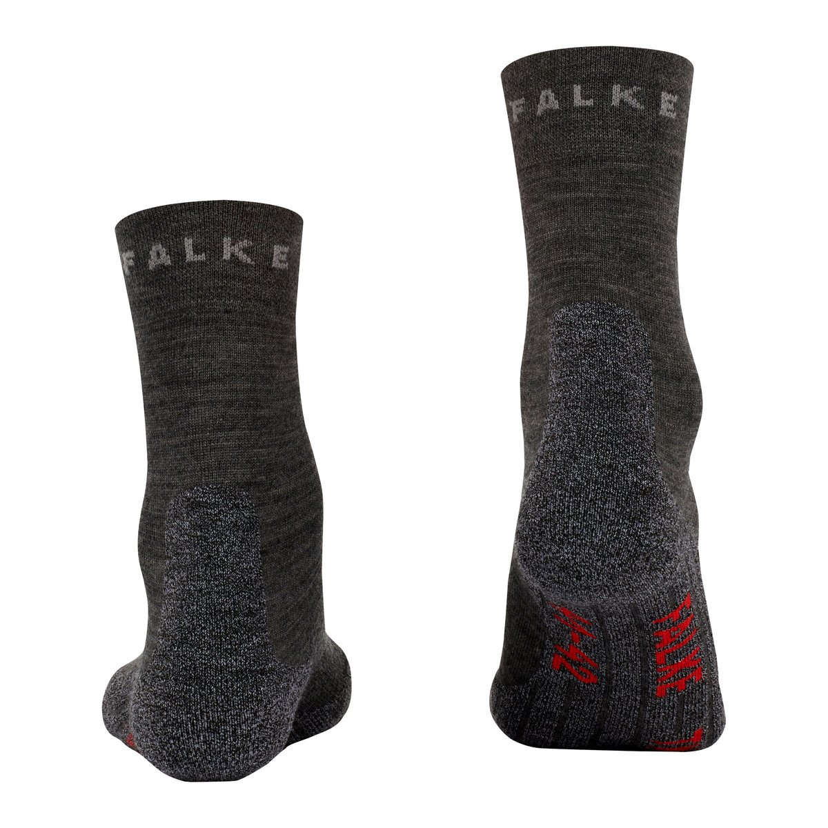 Chaussettes TK2 Explore Sensitive gris chiné, FALKE