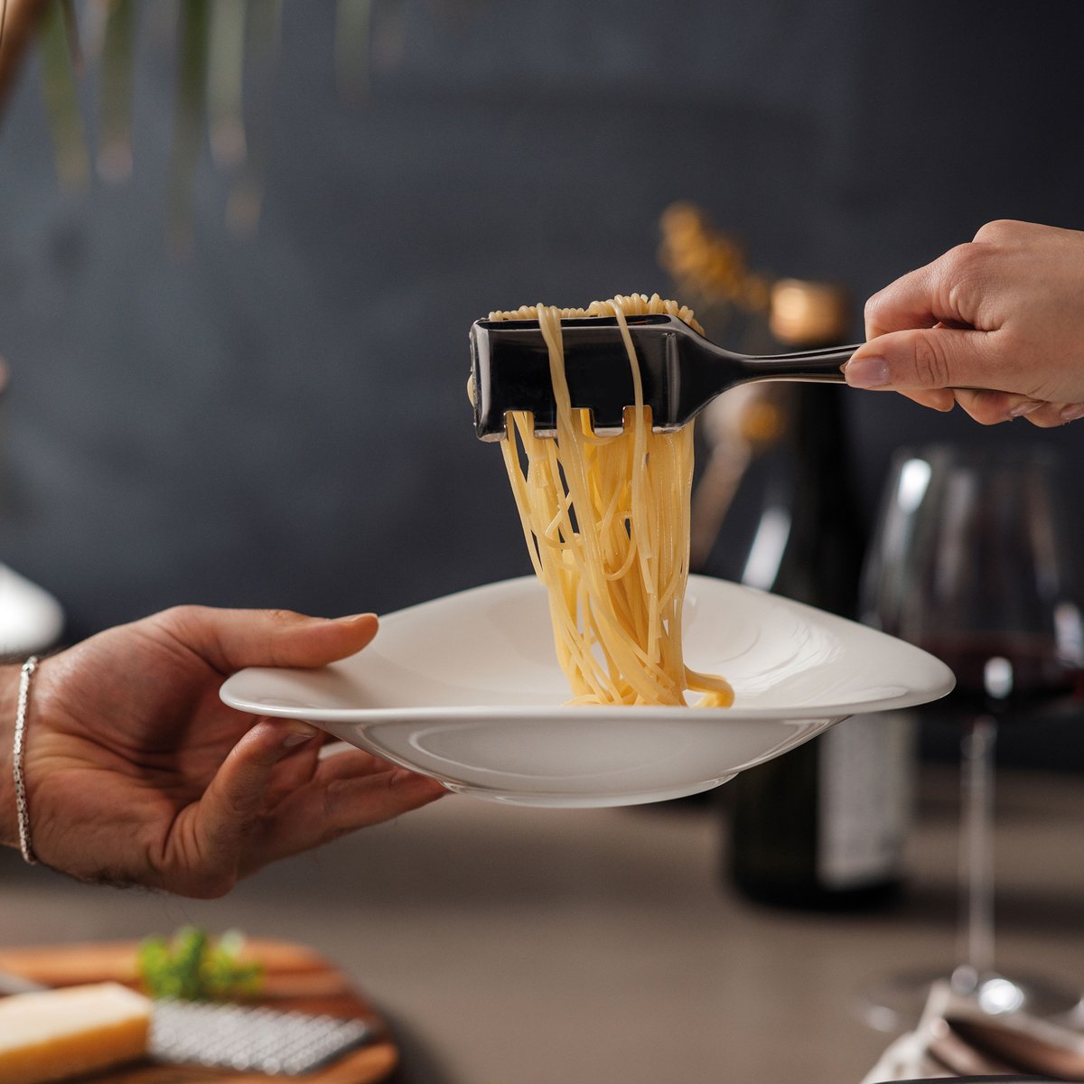 Ensemble D’assiettes À Pâtes 2 Pièces VAPIANO blanc, VILLEROY & BOCH