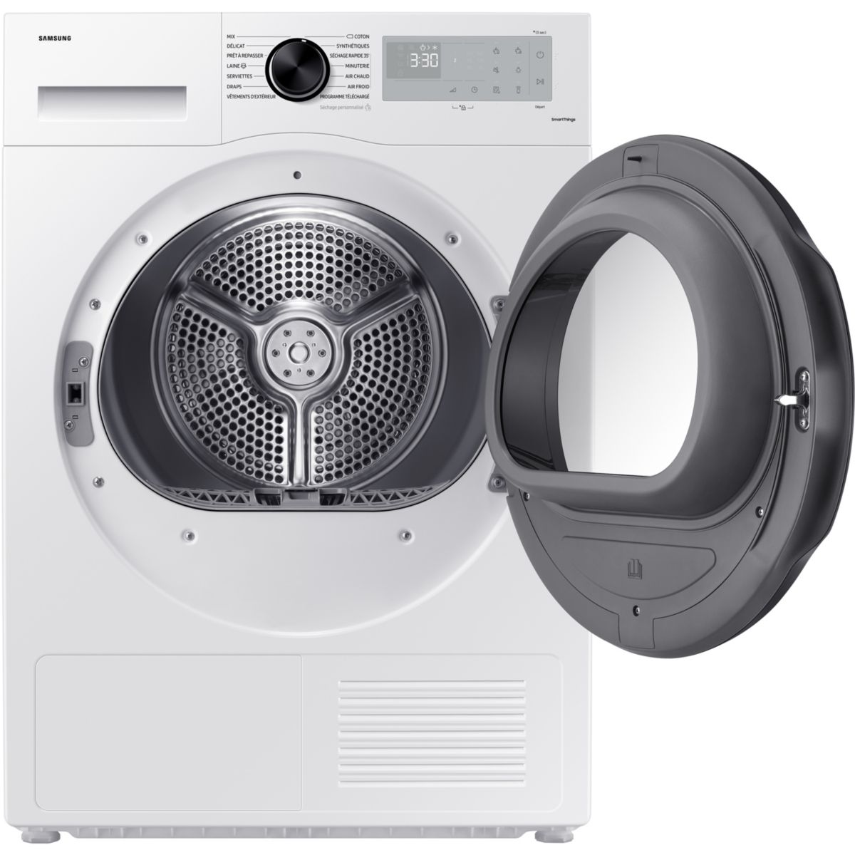 Sèche linge pompe à chaleur DV90CGC0A0AH blanc, SAMSUNG