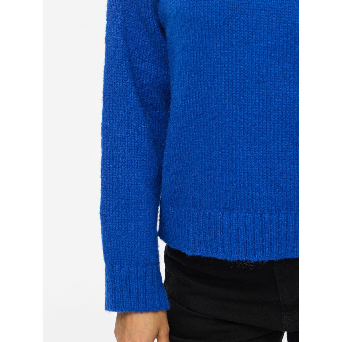 Pull En Maille bleu - surf the web1, VILA