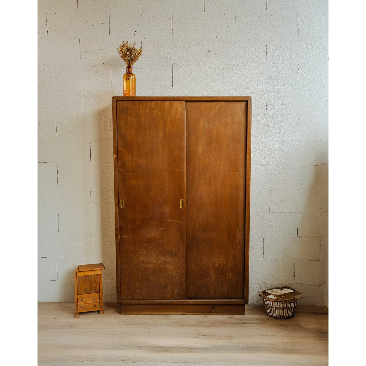 Bibliothèque en bois Madeleine N°102 - Bon état bois, DEBONGOUT