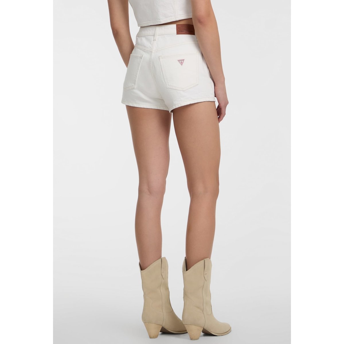Short En Jean Mom blanc, GUESS