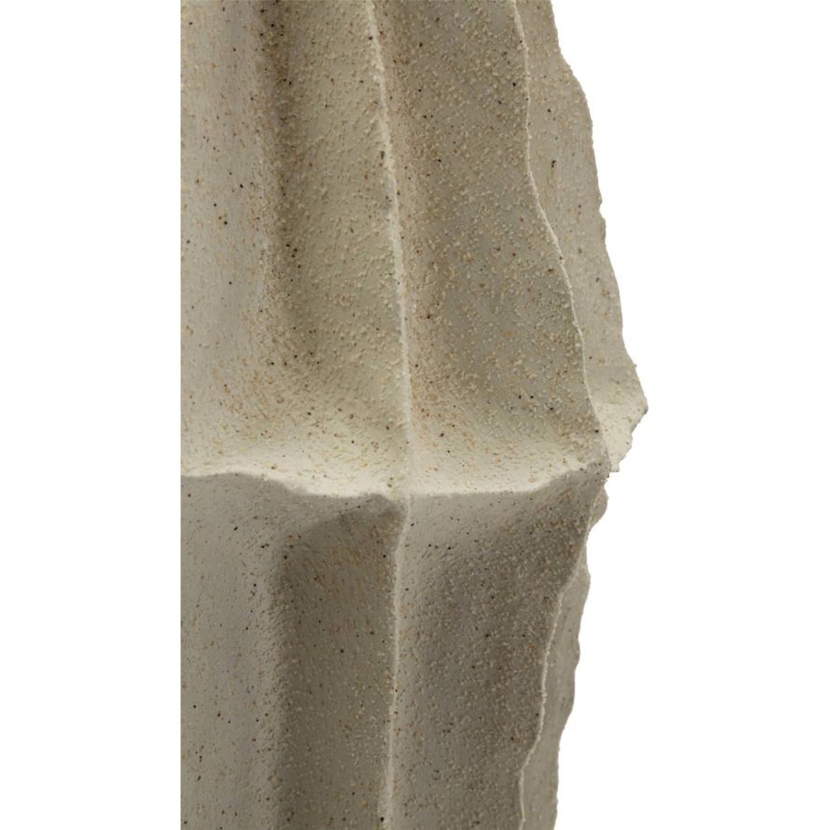 Vase facetté style japonais MODERN sable, RECOLLECTION