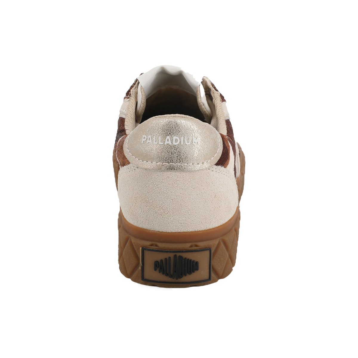 Baskets basses en cuir ACE LO MIX LTH WILD autres-pony/almond milk, PALLADIUM