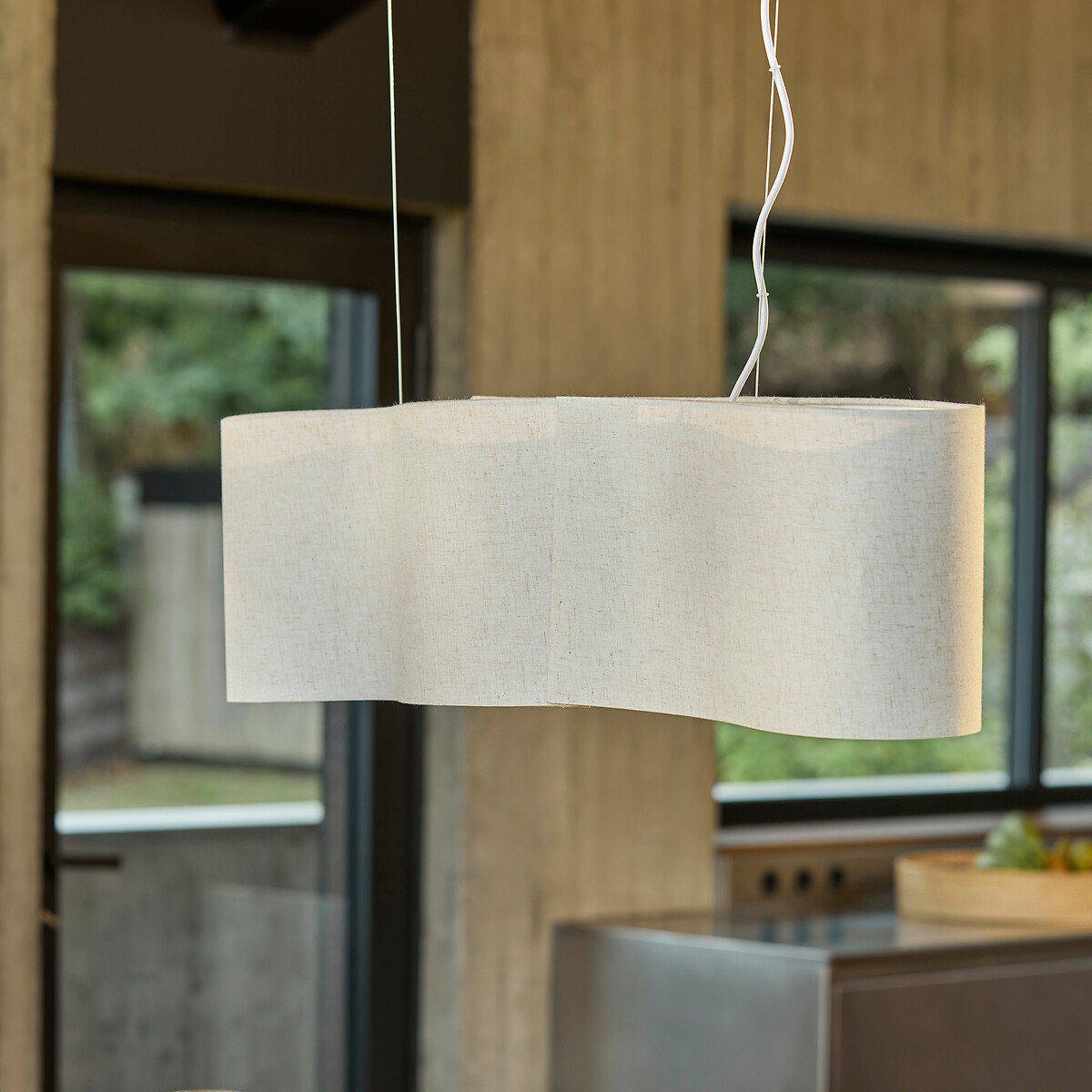 Harielle Linen Pendant Light natural, AM.PM