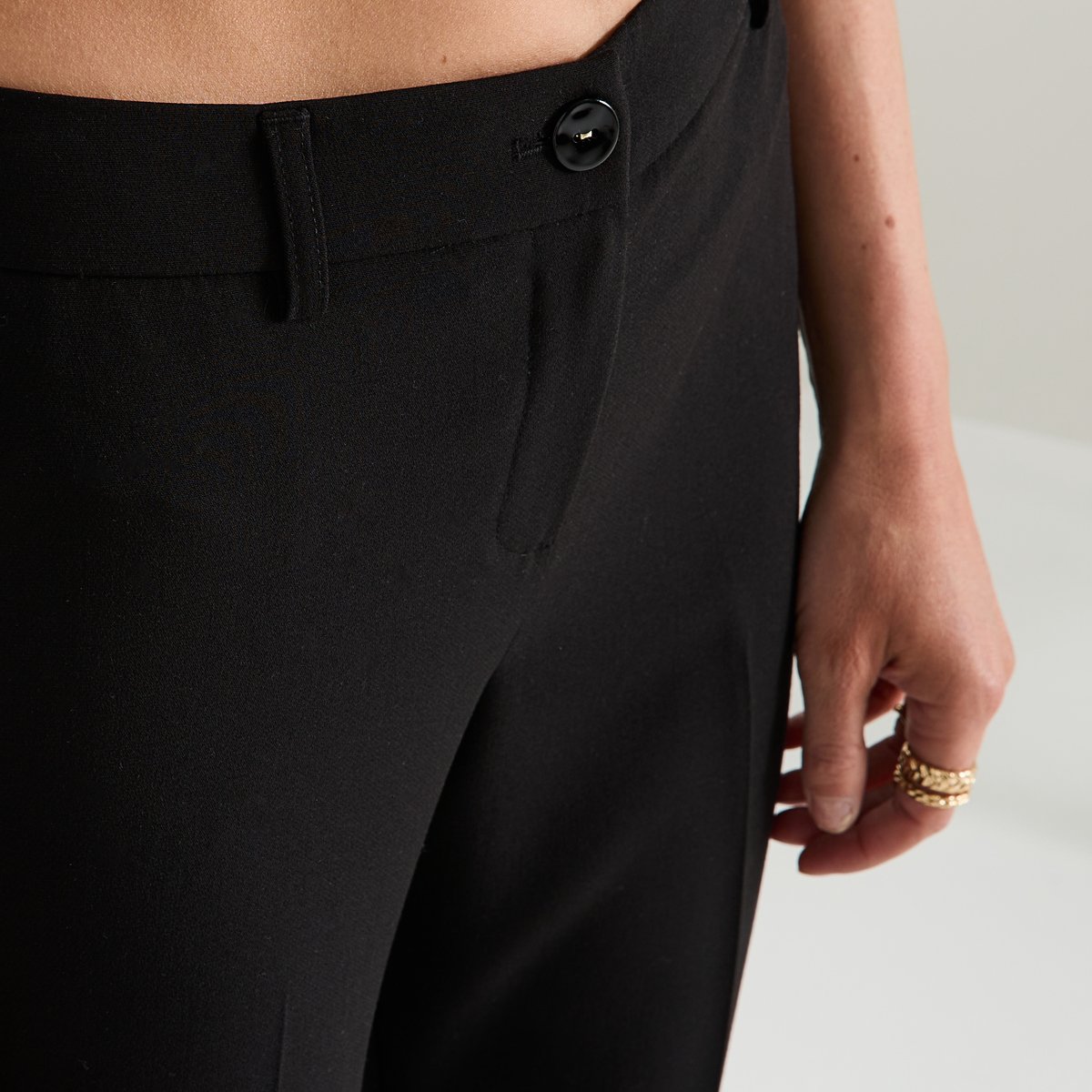 Pantalon cigarette noir, GRAIN DE MALICE