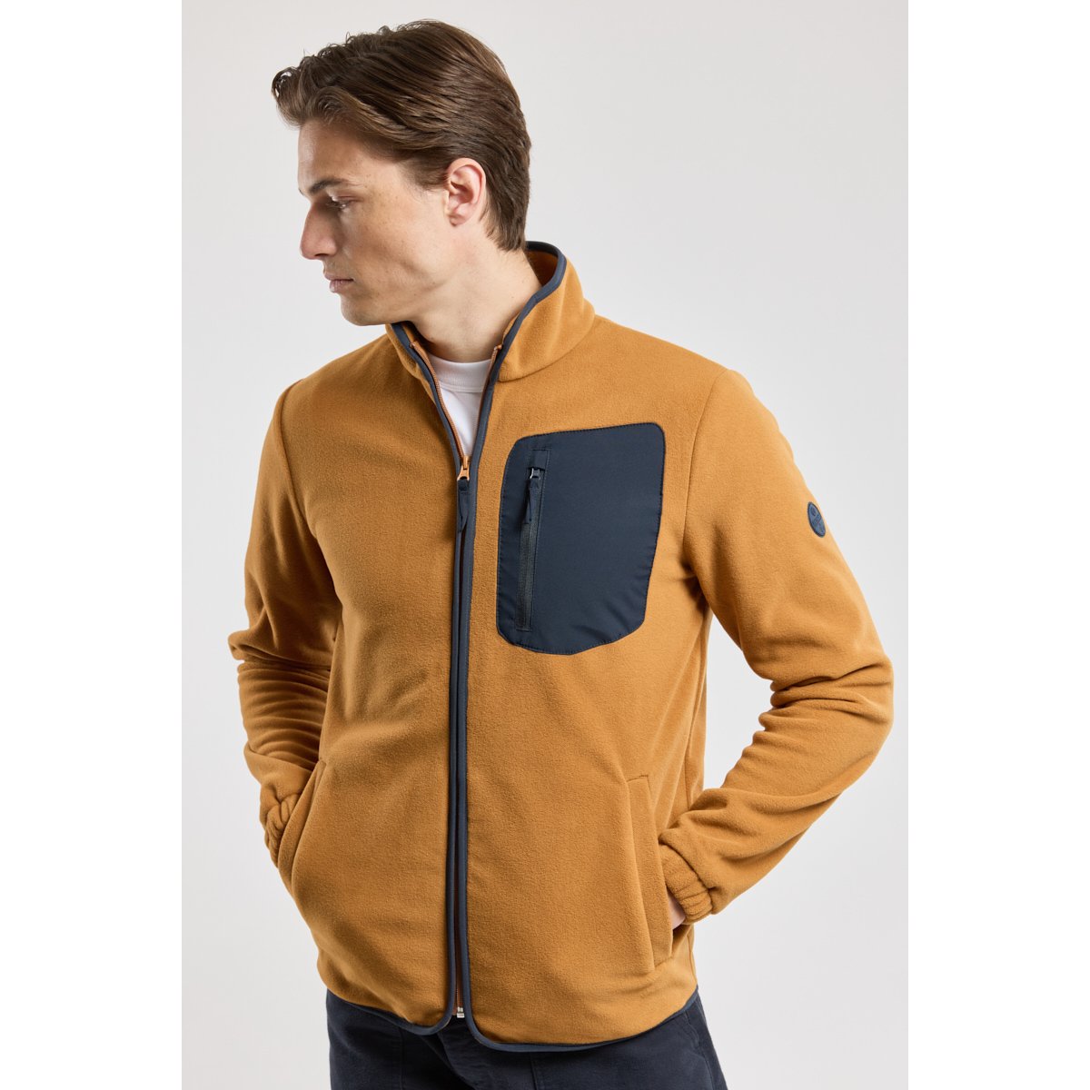 Veste polaire PAROS caramel, BERMUDES