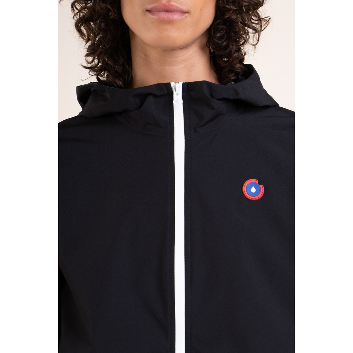 Kurze Unisex-Jacke mit Reissverschluss PASSY schwarz, FLOTTE