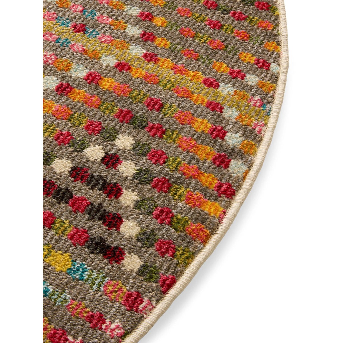 Tapis rond CASA multicouleur, BENUTA