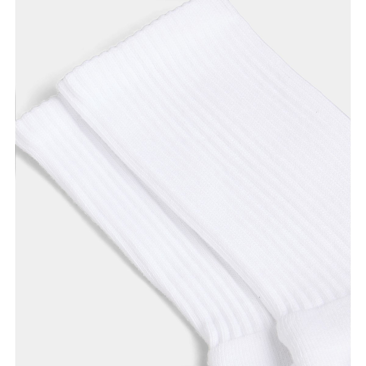 Lot 2 paires de chaussettes classiques sport coton blanc clair, GALERIES LAFAYETTE