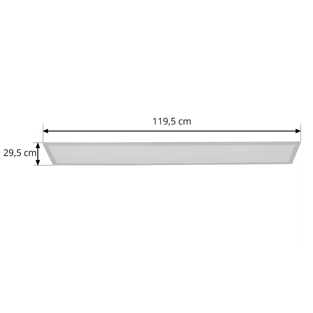 Plafonnier moderneLED, Lamin blanc, LINDBY