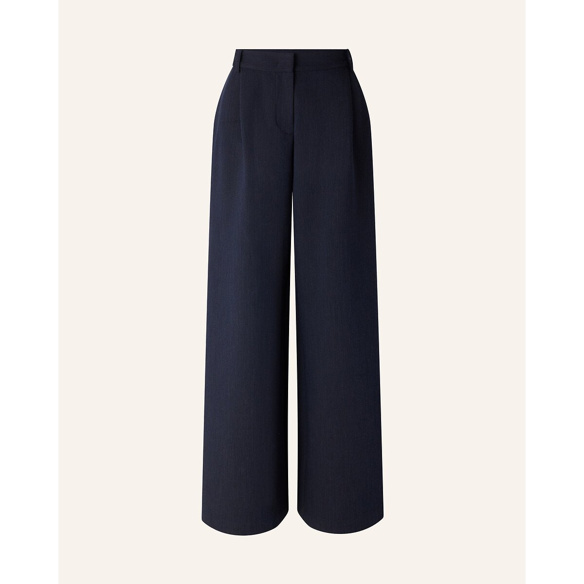 Pantalon large style tailleur PROVENCO indigo, SESSUN