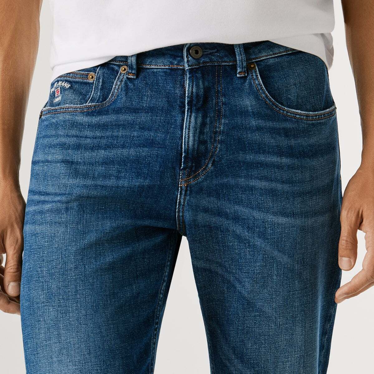 Cash - Jean Coupe Regular, Taille Normale 13 oz stretch denim, PEPE JEANS