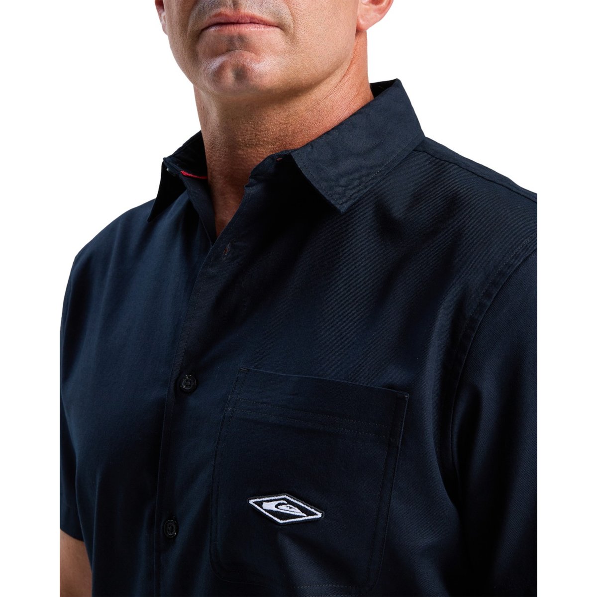 Chemise manches courtes DIAMOND noir black, QUIKSILVER