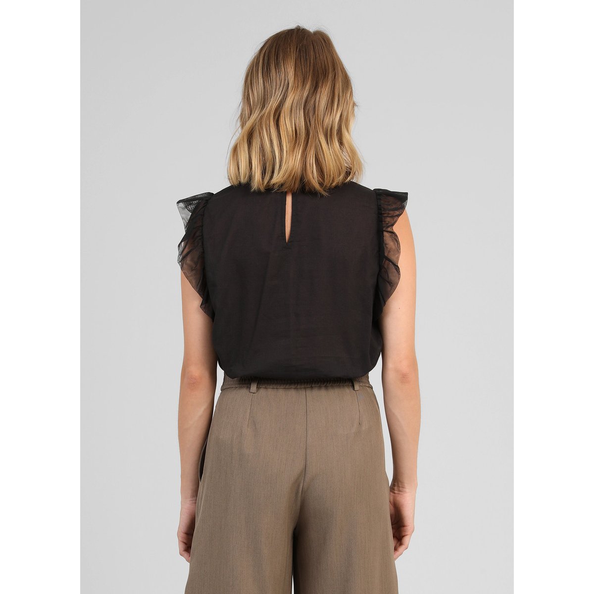 Blouse SELMANA noir, AN'GE