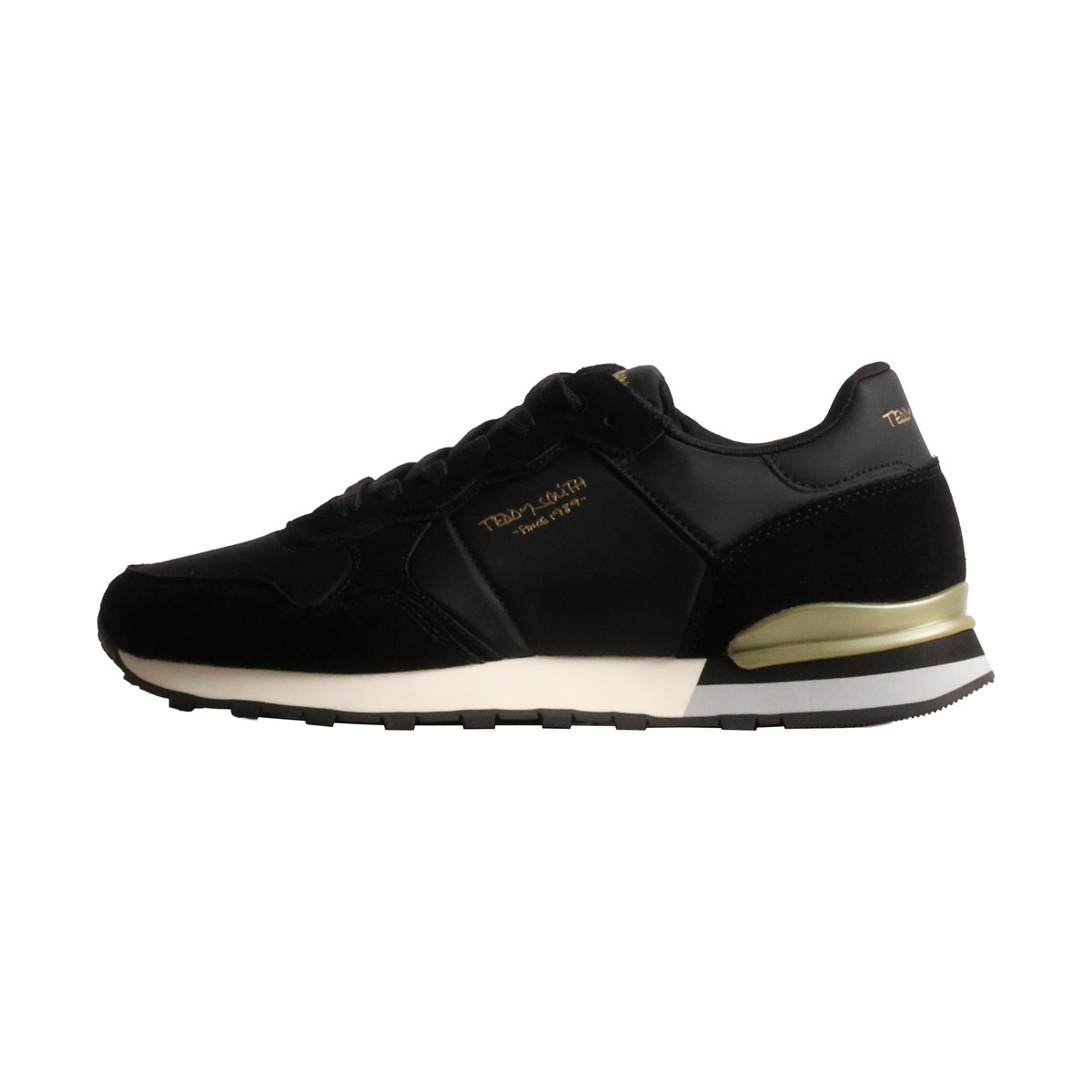 Basket Cuir Teddy Smith noir, TEDDY SMITH