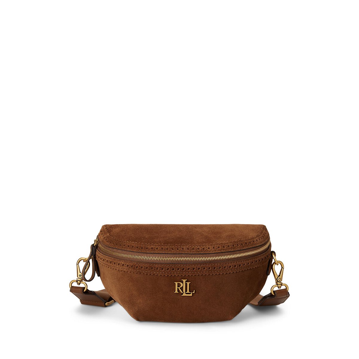 Sac banane en cuir suède, MARCY tabac, LAUREN RALPH LAUREN