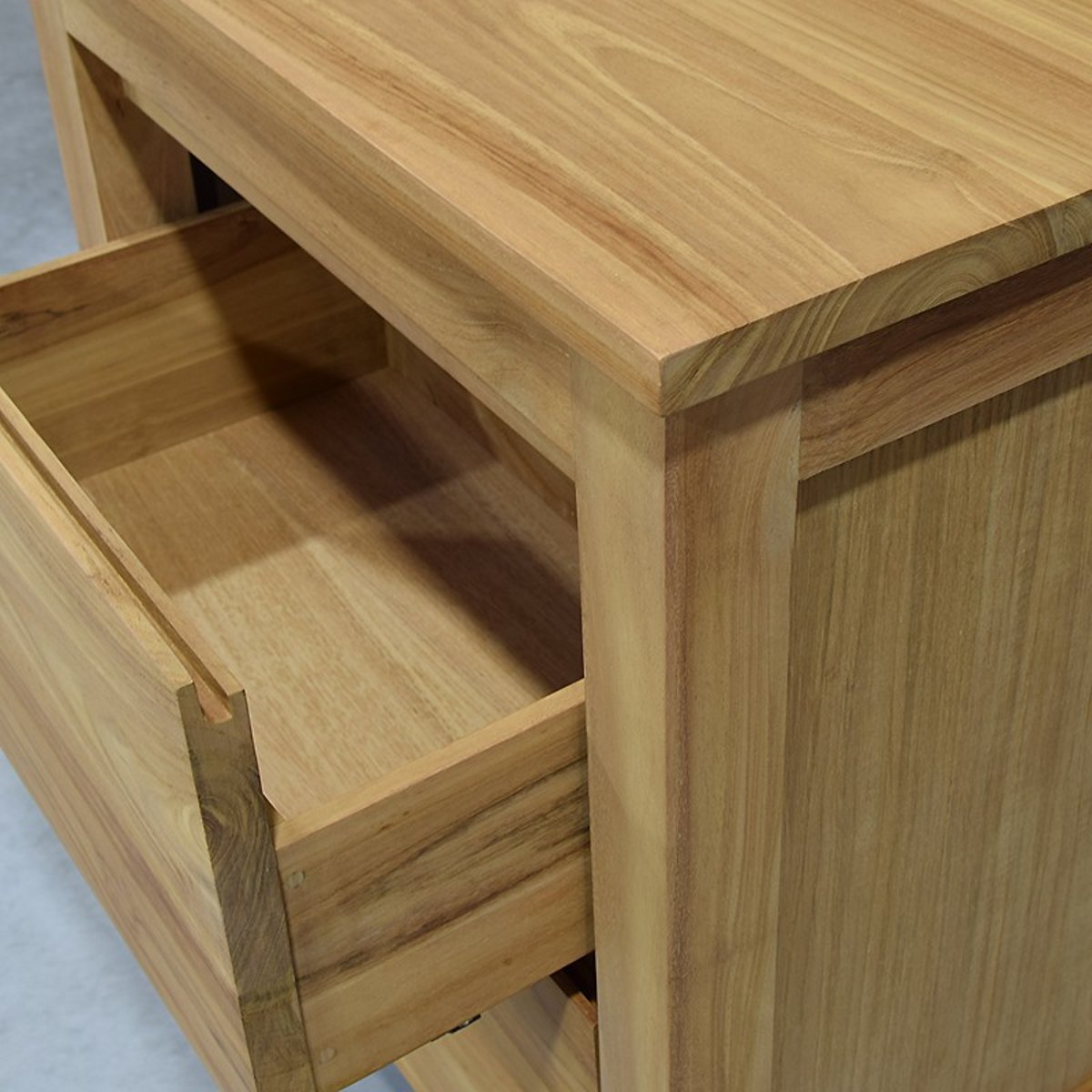 Meuble sous vasque en teck massif 60 cm - VAREDO naturel, WILDWATER