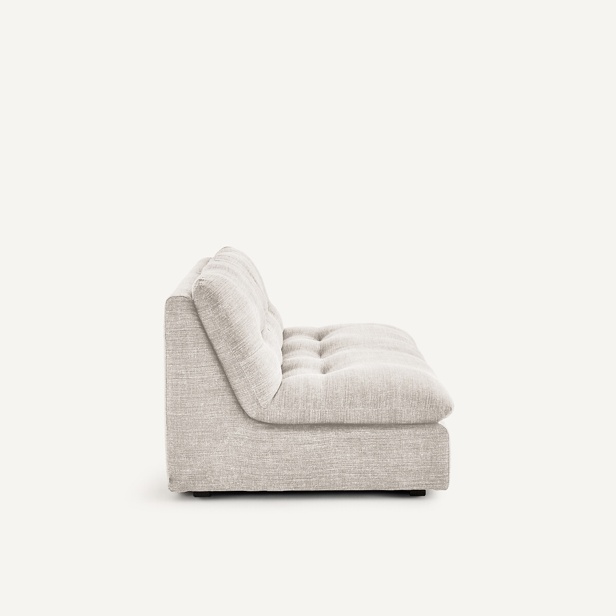 3-Sitzer-Sofa, anpassbar, aus Leinen und Baumwolle, GIULIANO beige, AM.PM