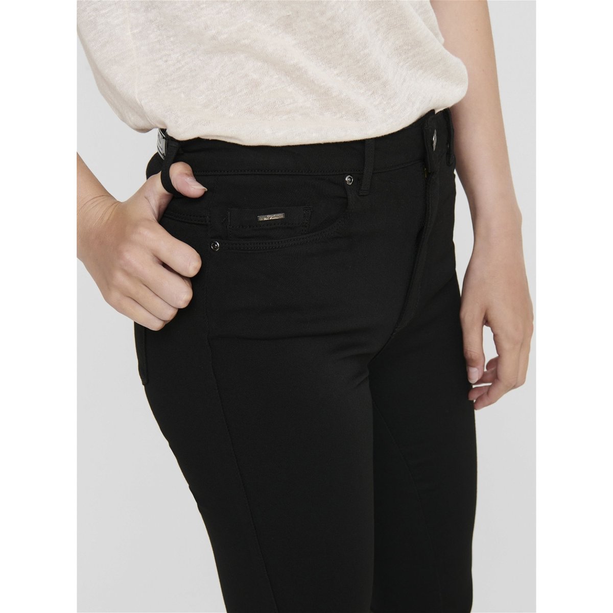 Jean Skinny black denim, ONLY