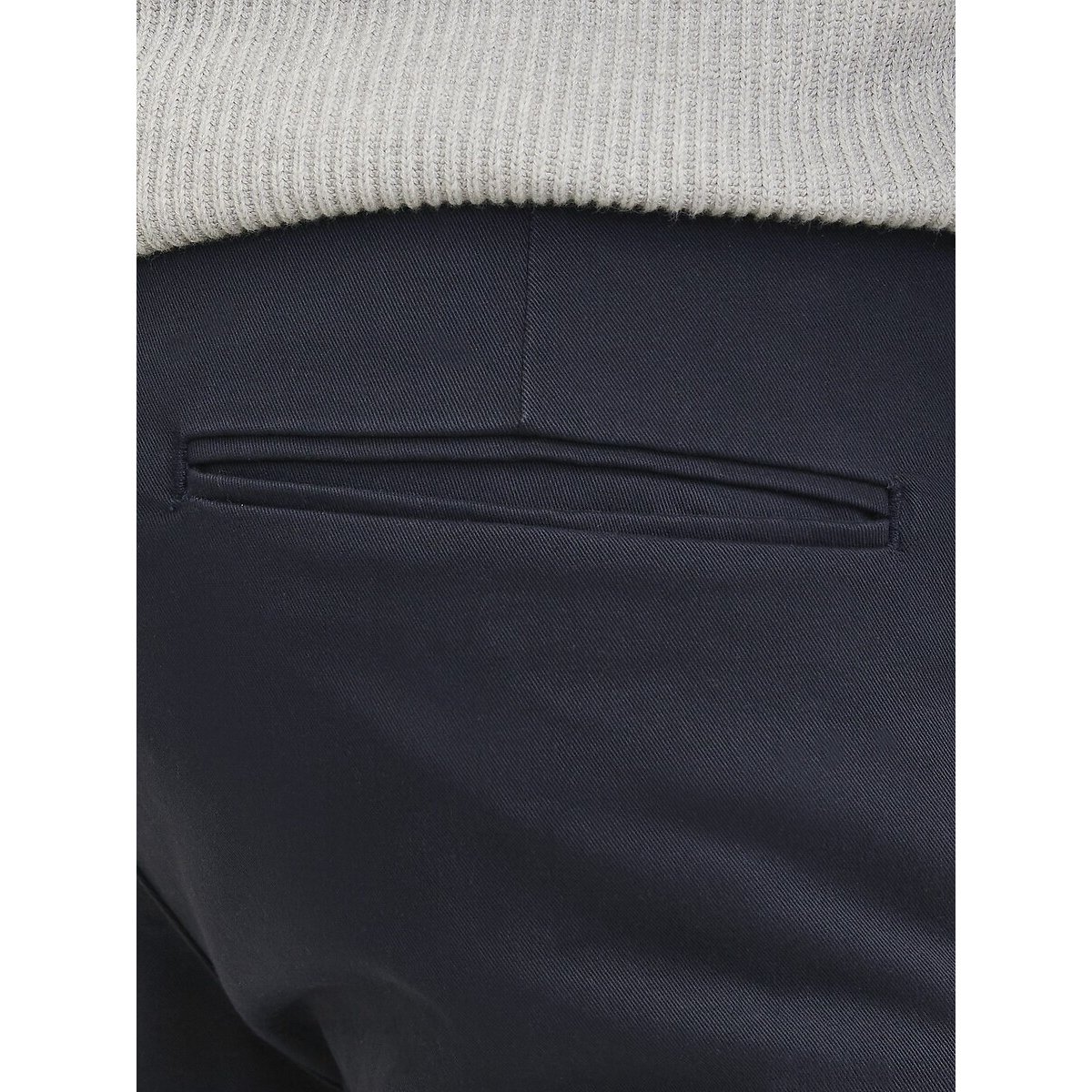 Pantalon chino stretch marine, JACK & JONES