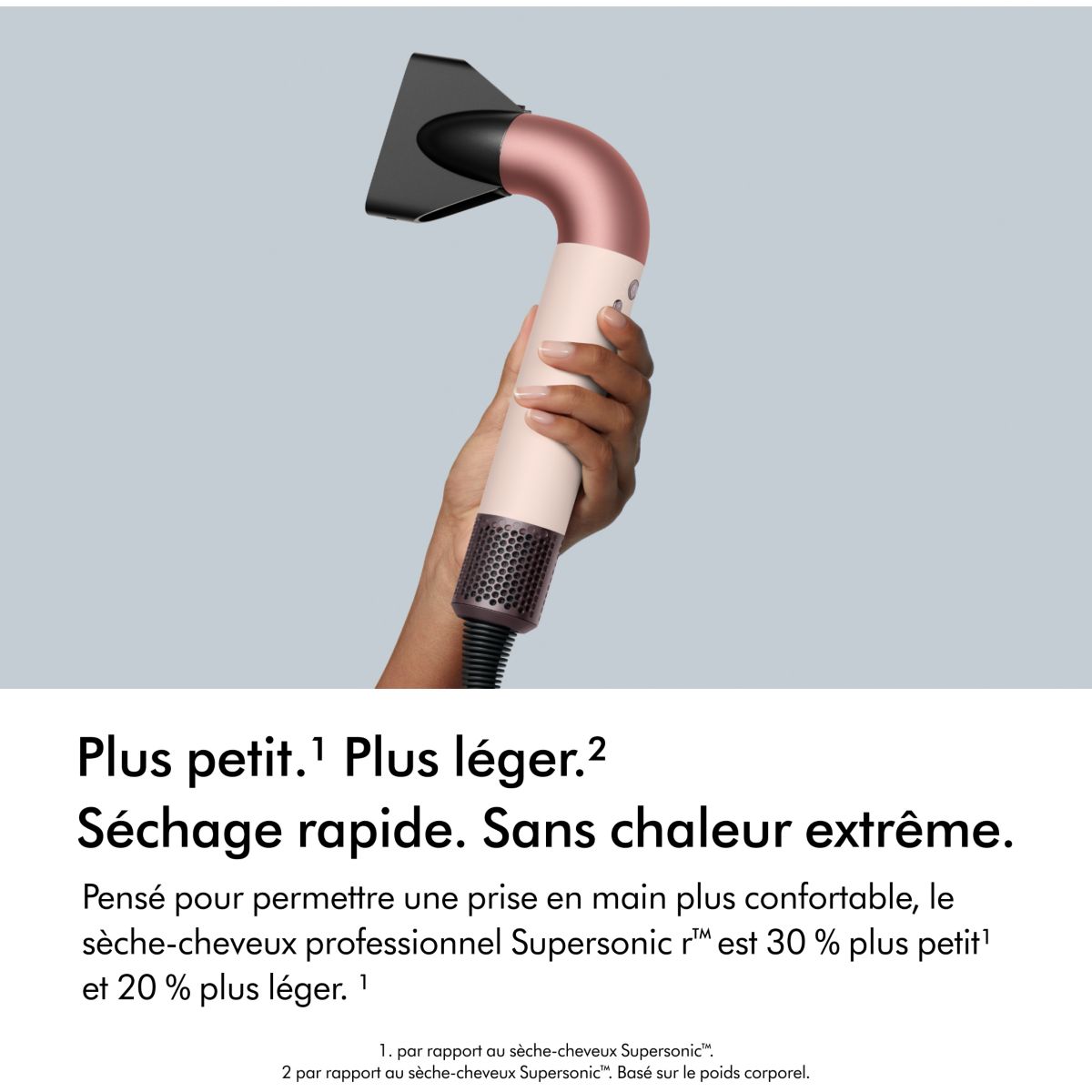Sèche cheveux Supersonic R cheveux bouclés à frisés rose céramique rose, DYSON
