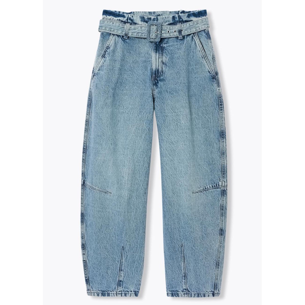 Jean paperbag taille haute jean moyen, PROMOD