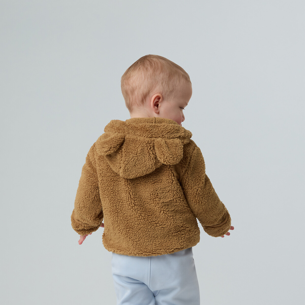 Sherpa Hoodie brown, THE NORTH FACE
