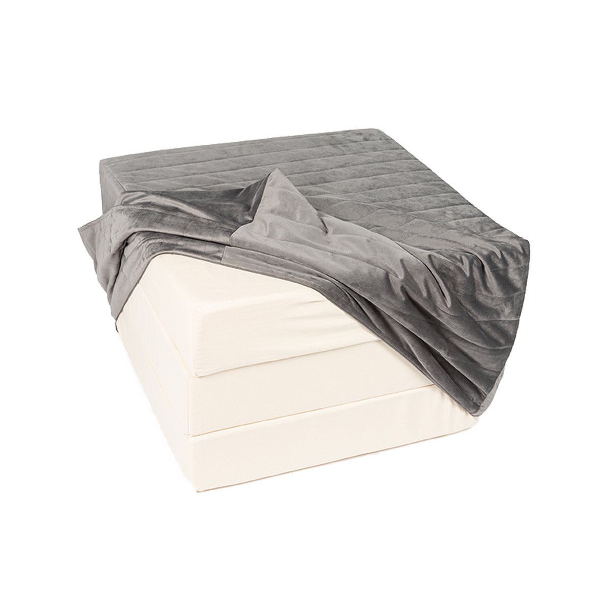 Lit d'appoint pliable SLEEPOVER gris ardoise, NOBODINOZ