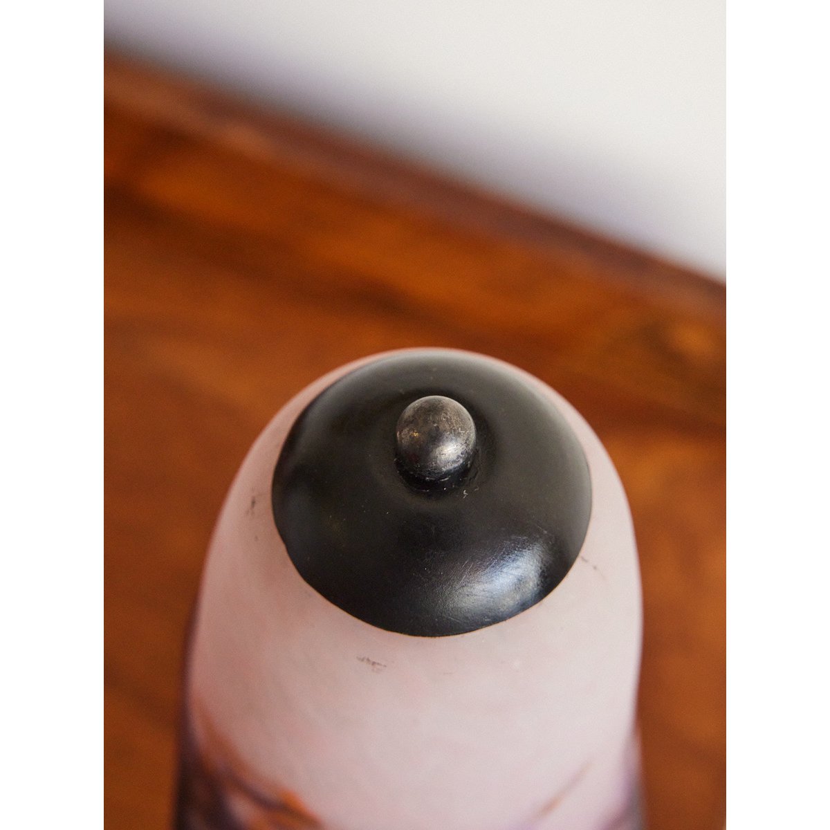 Lampe à poser Art déco Colette N°448 - Bon état violet, DEBONGOUT