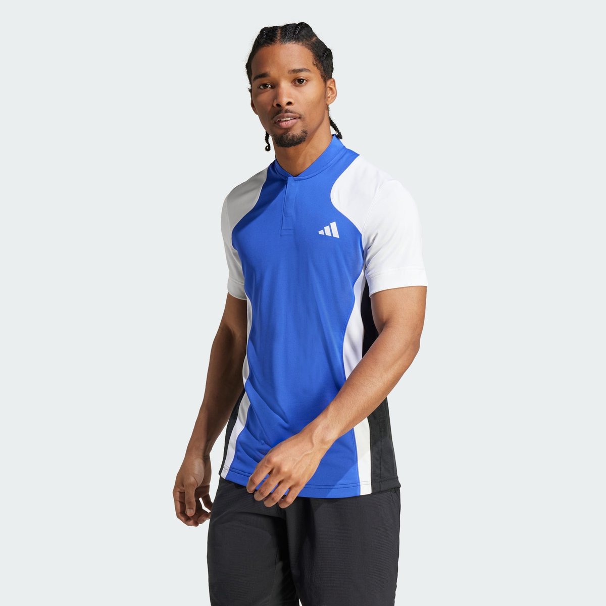 Polo de tennis Pro HEAT.RDY FreeLift lucid blue / white / black, adidas Performance