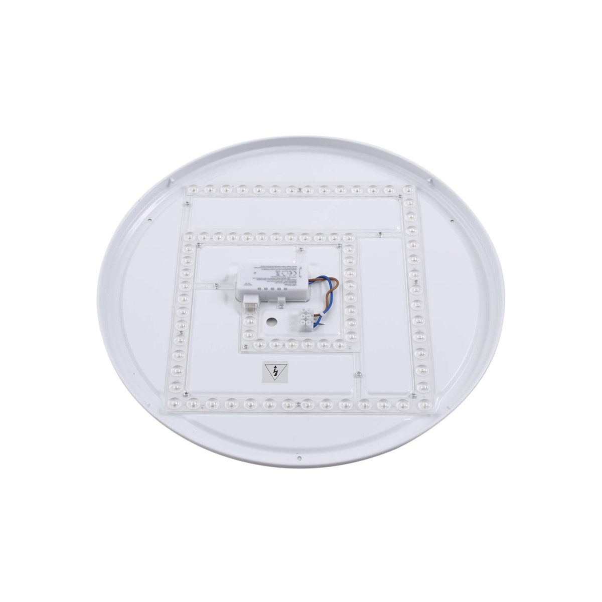 Plafonnier LED, Orbi bleu, blanc, LINDBY