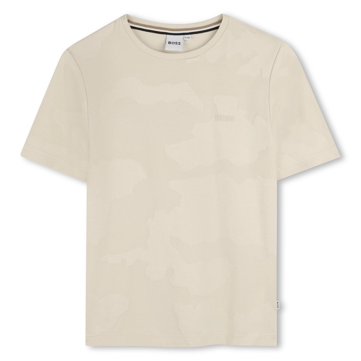 T-shirt à manches courtes vanille, BOSS KIDSWEAR