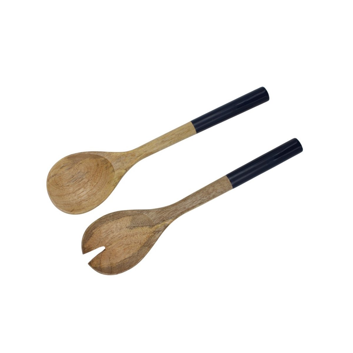 Set de 2 saladiers et couverts, SANTORIN noir, ARTIME