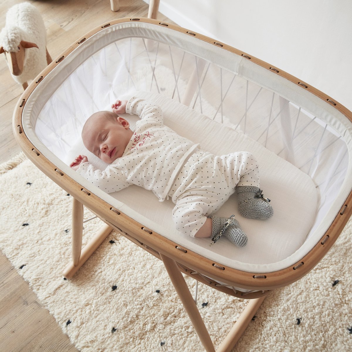 Berceau Kumi + matelas désert, CHARLIE CRANE