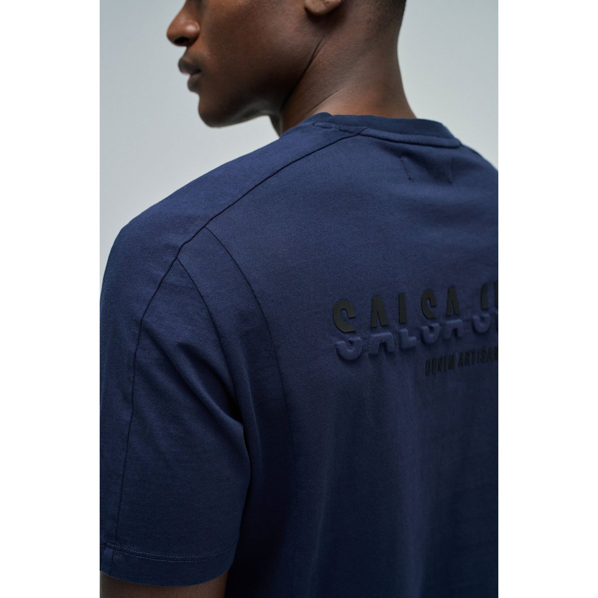T-SHIRT AVEC BRANDING beige, SALSA JEANS