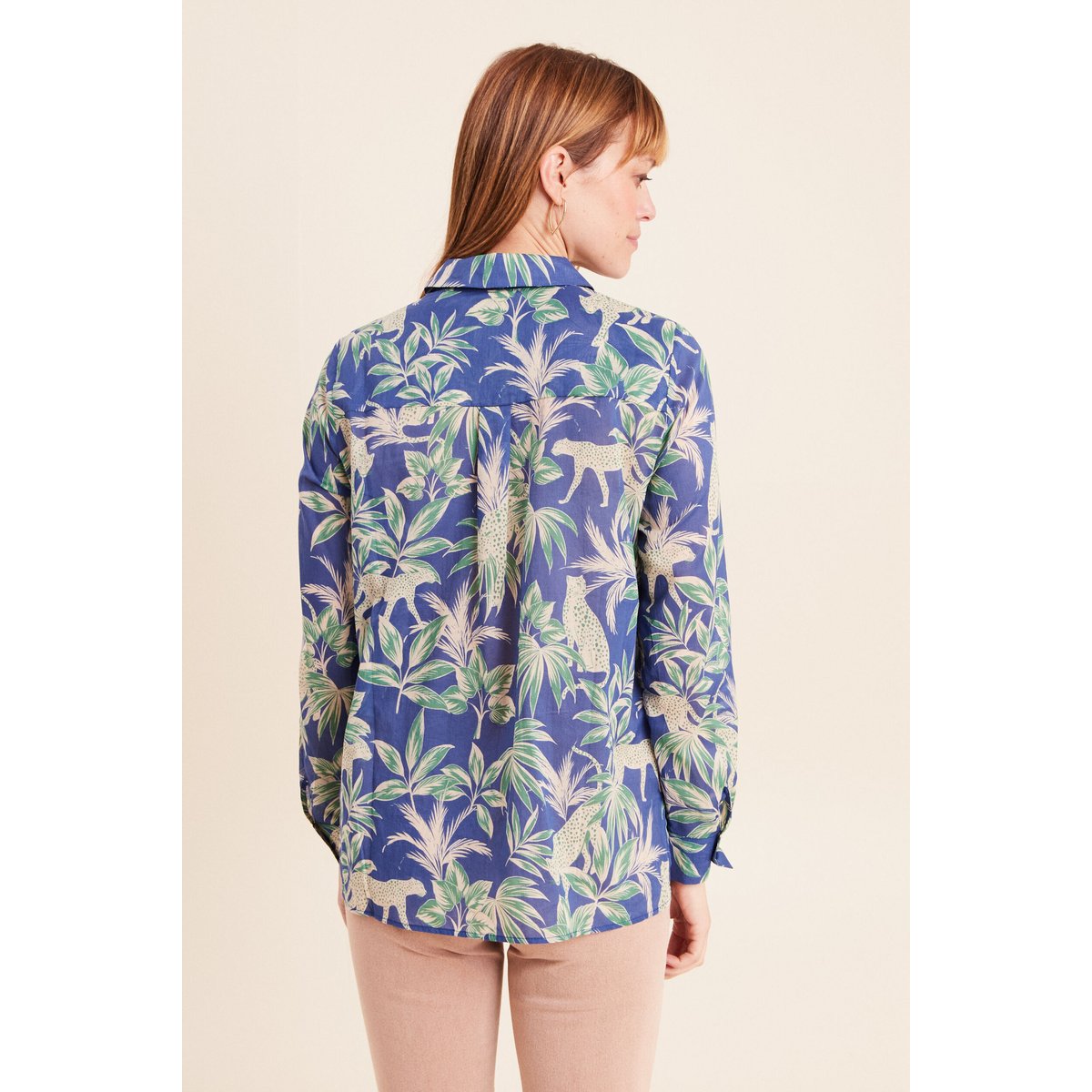Chemise manches longues bleu, BREAL