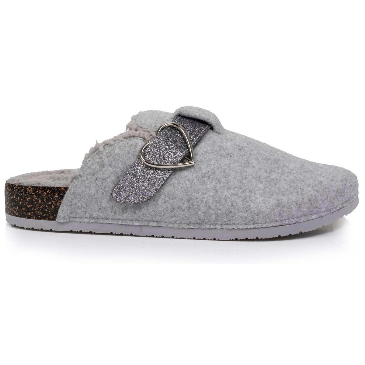 Chaussons Sabots gris, ISOTONER