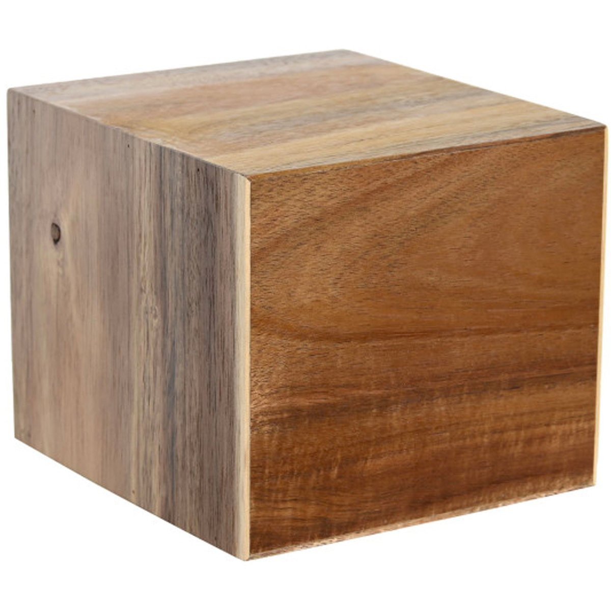 Organisateur rangement salle de bain en acacia 3 tiroirs 14x13x11.5cm bois, WADIGA