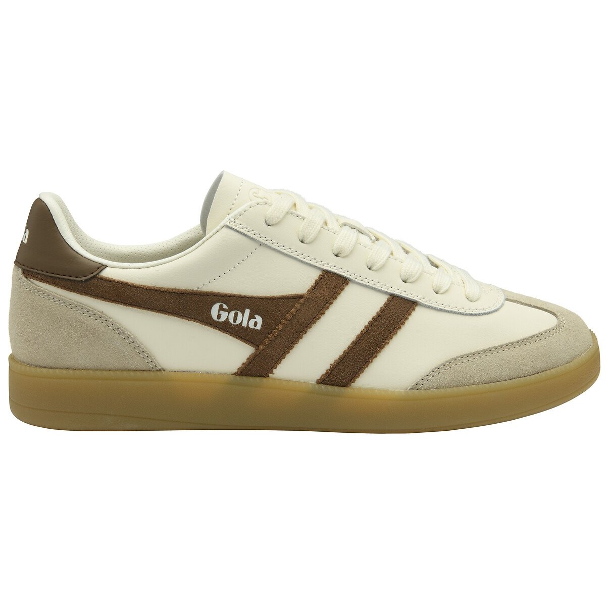 Zapatillas de piel, VIPER LEATHER crudo/marrón, GOLA