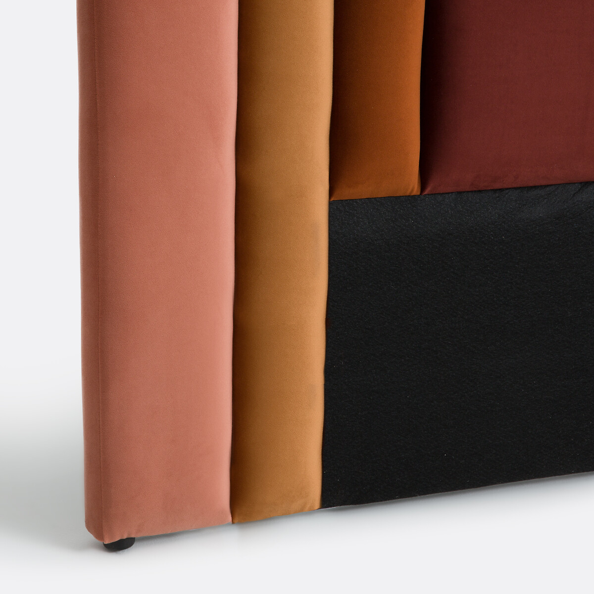 Tête de lit rembourrée, tissu velours, ELVITA multicolore, LA REDOUTE INTERIEURS