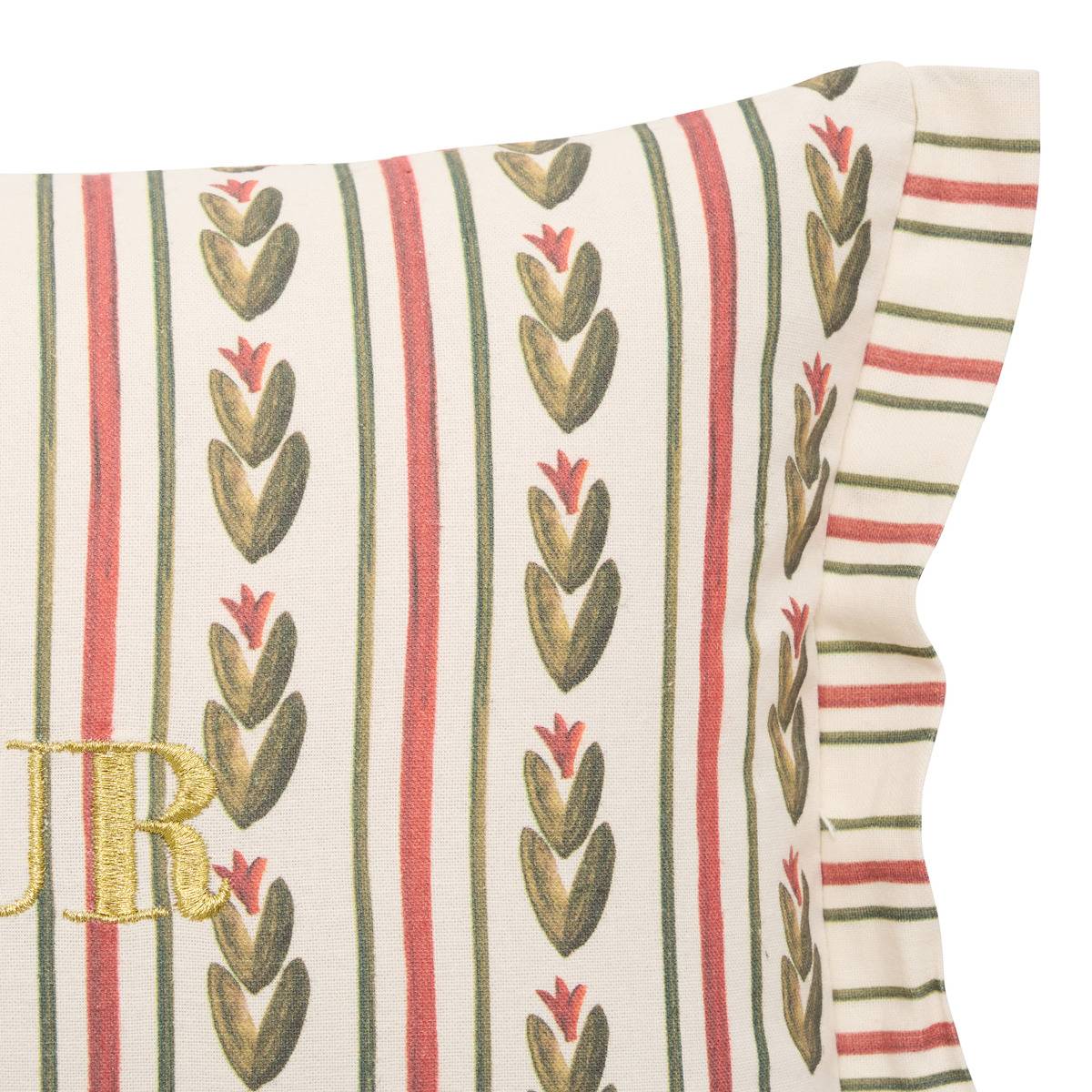 Coussin rectangulaire MONA blanc, ATMOSPHERA