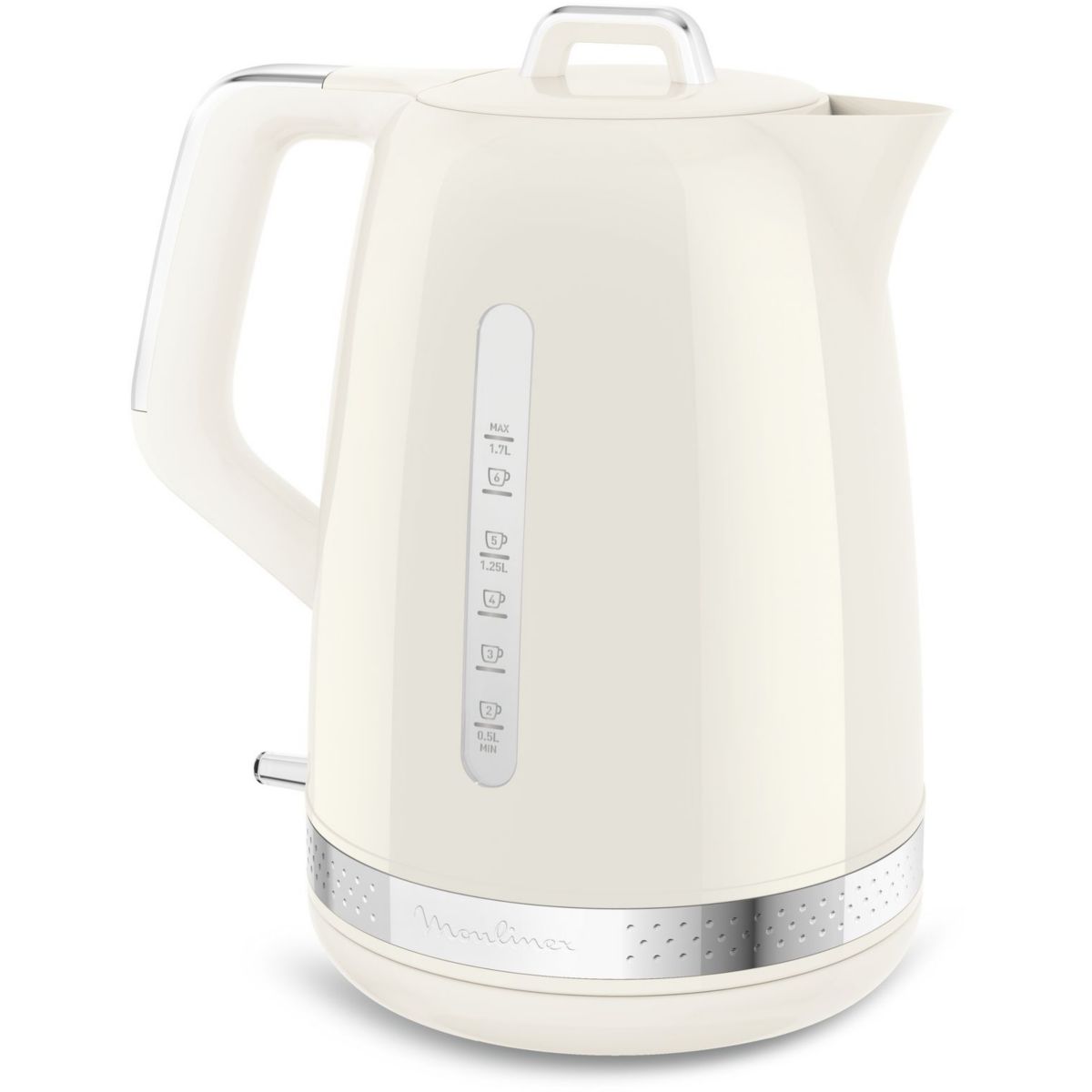 Bouilloire BY320A10 SOLEIL IVOIRE blanc, MOULINEX