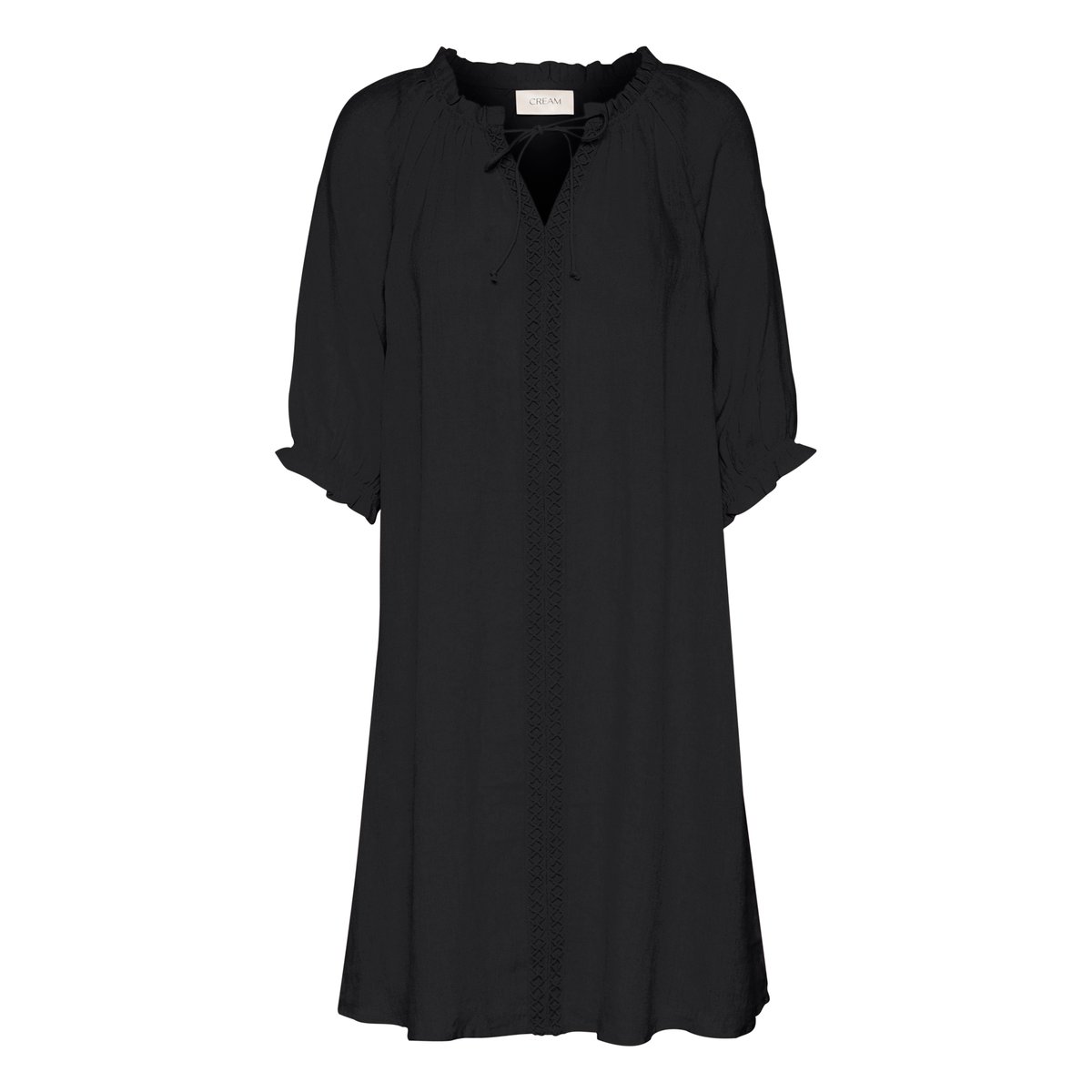 Dress noir pitch black, CREAM