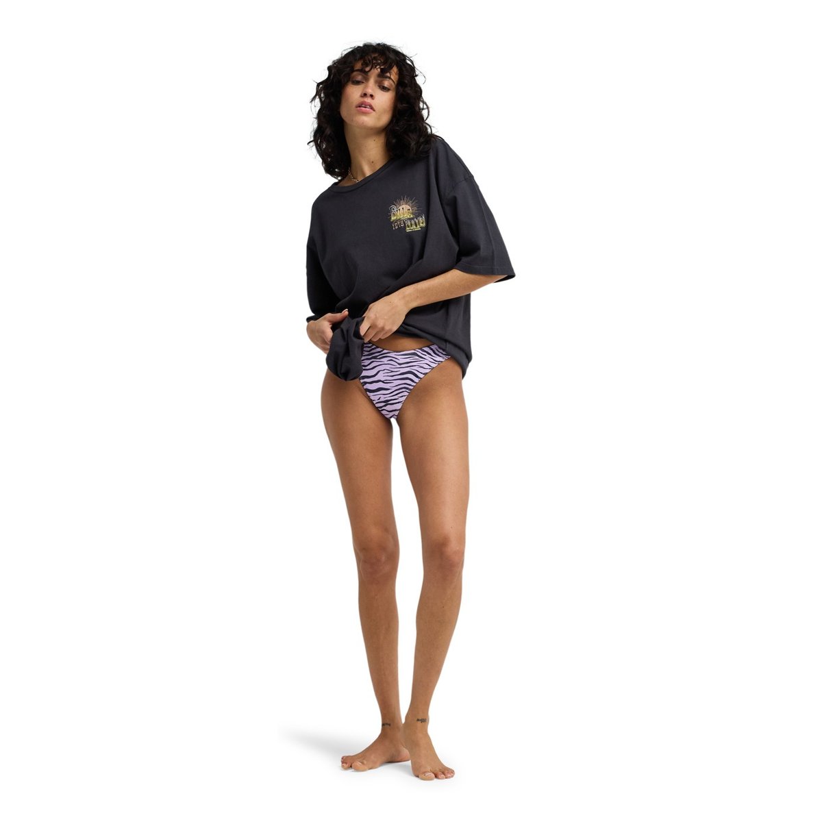 T shirt manches courtes SUN CHASING noir off black, BILLABONG